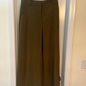 Like New Worthington Olive Wide Leg Trousers, Size 10